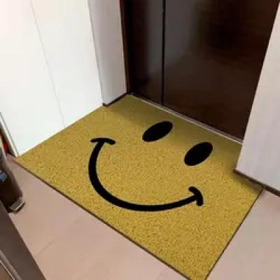 Finished Carpet Pattern Customization  Outdoor Door Mat Pvc Coil Mats Roll Floor Mat