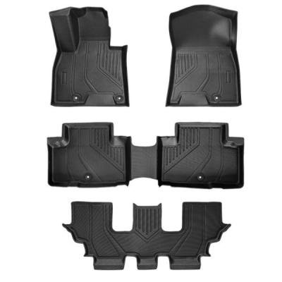 Genesis GV80 6/7-seater 2021-2024 Car Mat TPE Floor Full Cover Mat - 副本