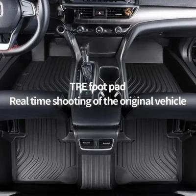Hyundai Elantra Basic Option 22-24 TPE Floor Mat Foot Panel Line Carpet Pad 