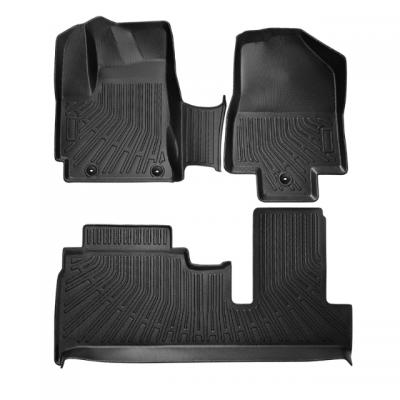 Kia Ray 2018-2024 TPE Car Mat 3D Custom Floor Mat for Vehicles