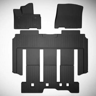 Waterprooft TPE car carpet foot mat use for KIA carnival - 副本